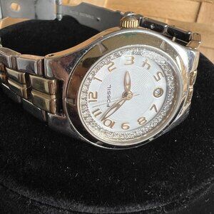 Fossil Vintage Two-Toned QZ Watch